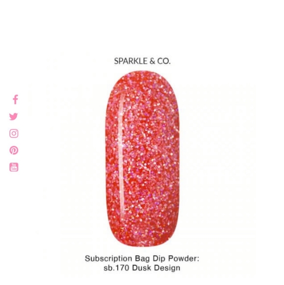 Sparkle & Co sb.170 Dusk Design Dip Powder 1oz - Picture 1 of 2